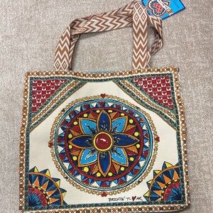 Brighton Colorful Mandala Tote Bag